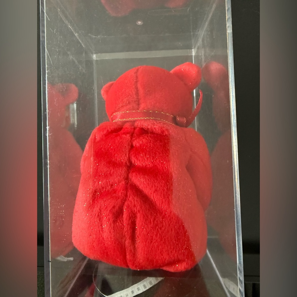 Ty Pierre bear NWT in display case beanie baby Canadian exclusive - Picture 6 of 11